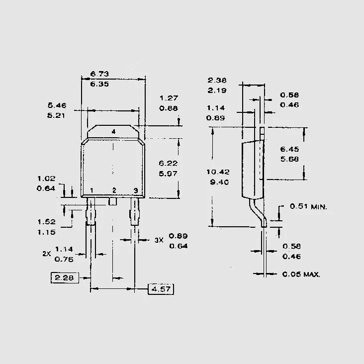 [77744] N-Ch 600V 2A 50W 8,0R TO252