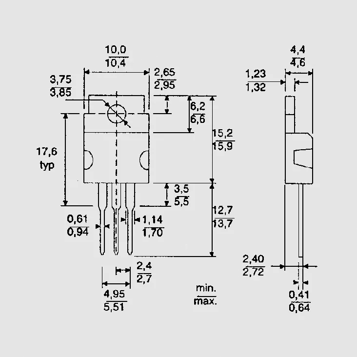 [77827] N-Ch+Z-Dio 800V 5,2A 125W 1,8R TO220