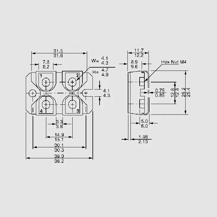 [77899] N-Ch 300V 73A 520W 0,045R SOT227B