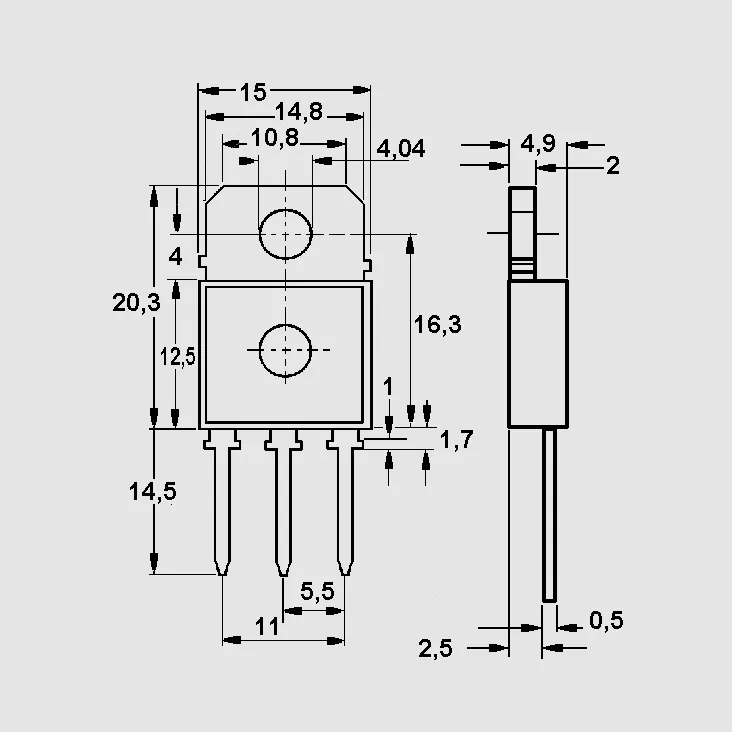 [78205] 1200V 52A 300W TO218AB