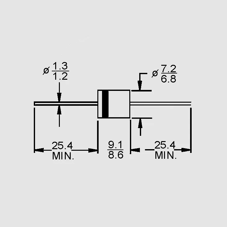 [78332] Si-Rectifier 400V 6A R6