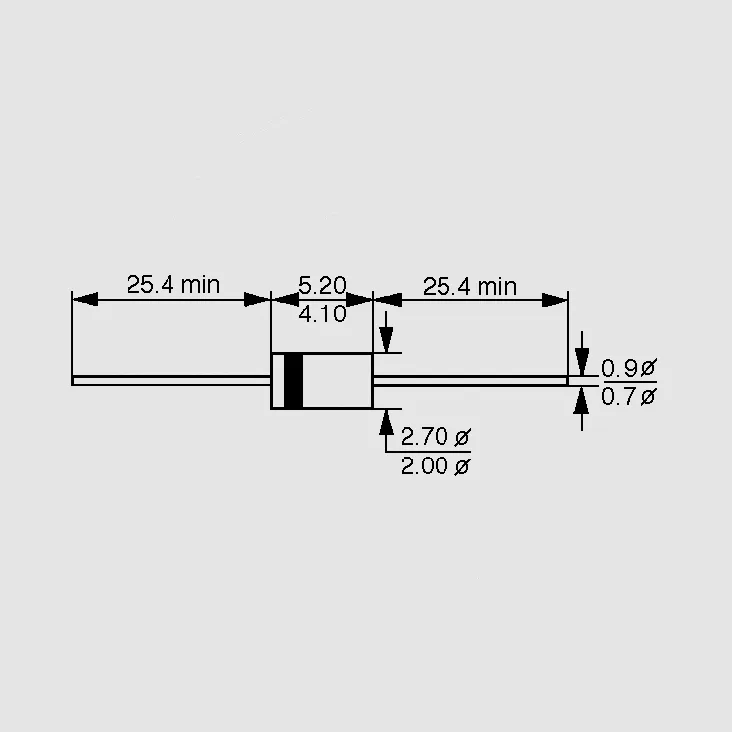 [78340] Super Fast Diode 200V 1A DO41