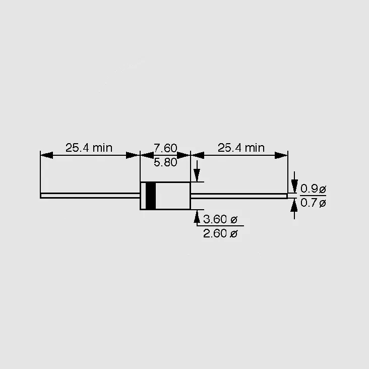 [78353] Super Fast Diode 400V 2A DO15