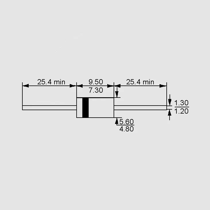 [78373] Super Fast Diode 200V 6A DO201AD