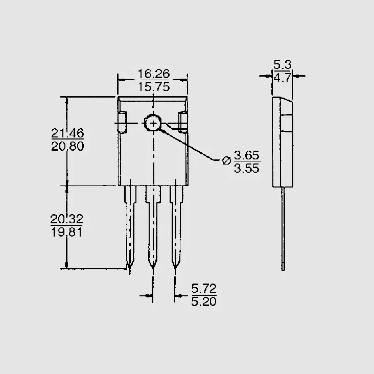 [78465] FRED 1200V 30A 165W 40ns TO247AD