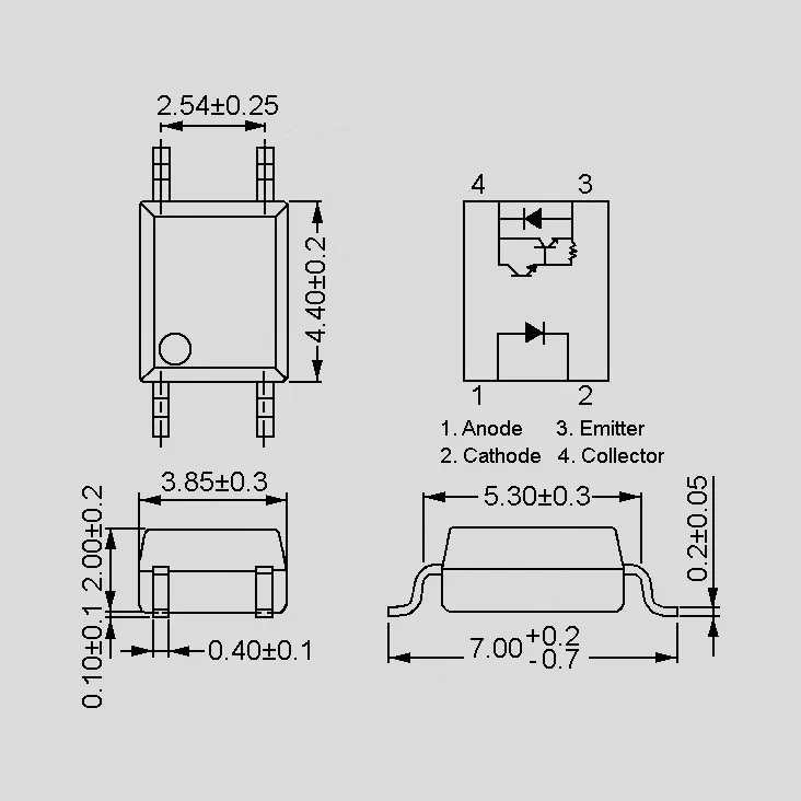 [79093] Optoc.-Darl 3,75kV 300V 150mA &gt;1000% MFP
