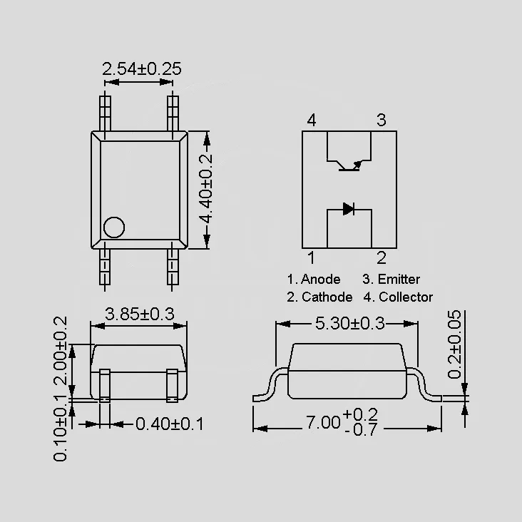 [79096] Optoc. 3,75kV 80V 50mA &gt;50% MFP4