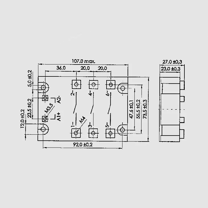 [79226] Solid State Relay Z-Vers. 480V 10A Hocke