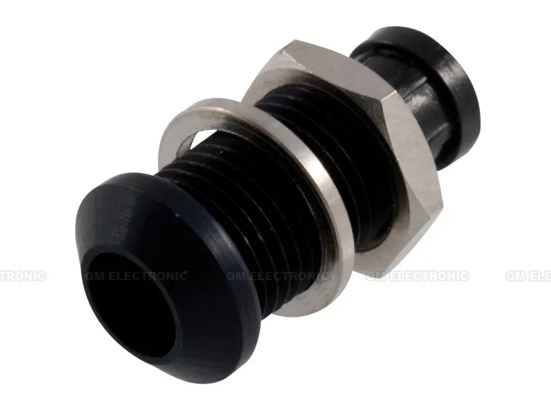 [79584] LED Holder Forhøjet SORT 5mm.