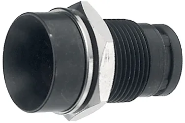 [79586] LED Holder Sort Forsænket 5mm.