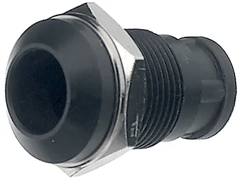 [79588] LED Holder Forhøjet SORT 8mm.