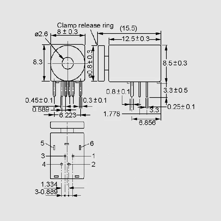 [79680] Fiber Optic Rec. Module -22dBm 6Mb/s