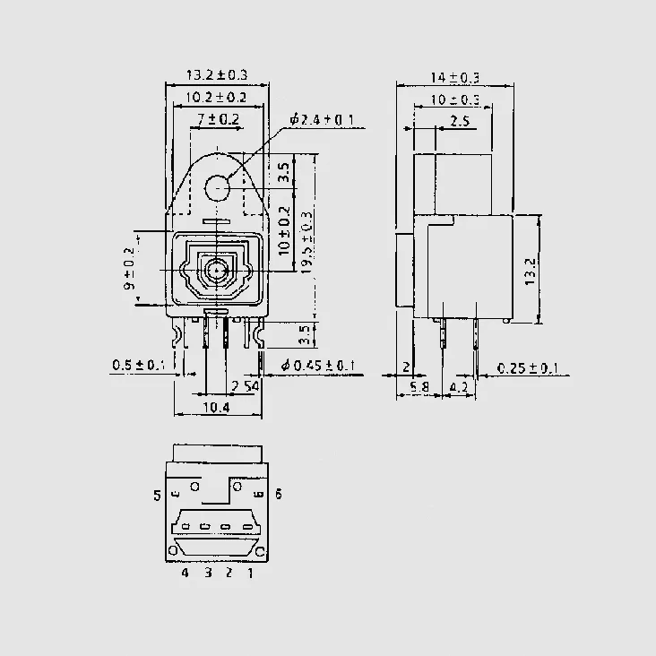 [79684] Fiber Optic Rec. Module -27dBm 6Mb/s