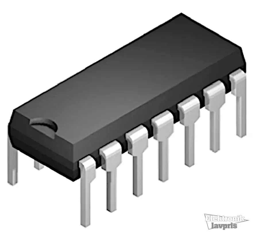 [79942] Quad 2-Input NOR/NAND Buffered B Series Gate DIP-14