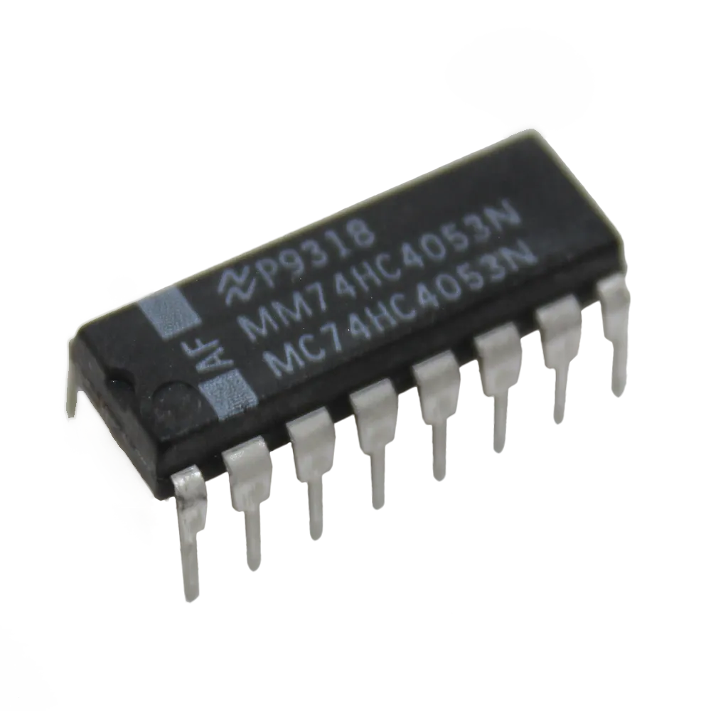 [80215] Triple 2-channel analog multiplexer/demultiplexers DIP-16