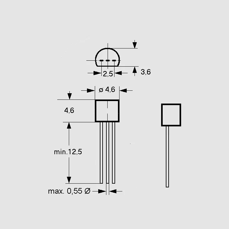 [81446] EEPROM Ser 1-Wire 256b TO92