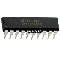 [81523] 8-Bit Serial I/O A/D Converter with Multiplexer Option DIP-20