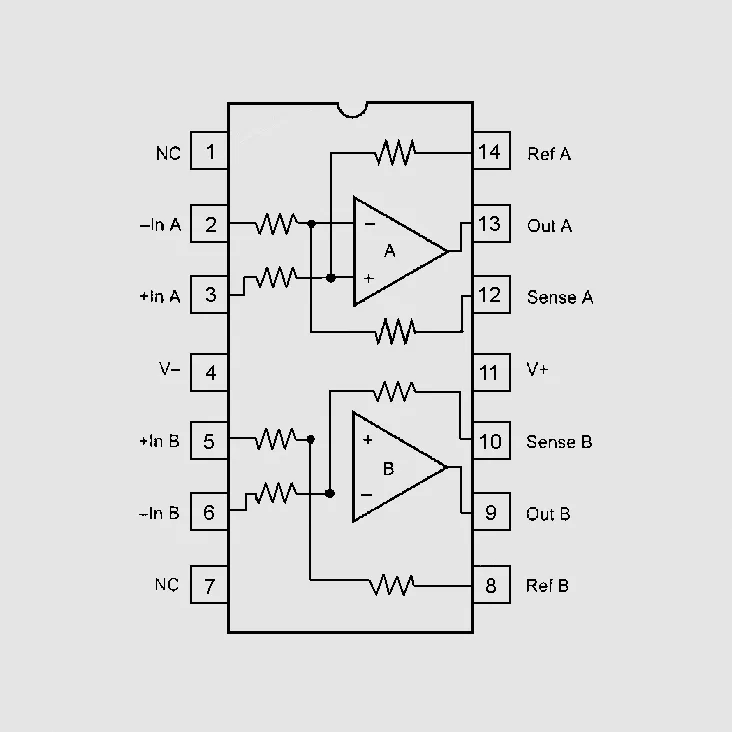 [82585] 2xAudio Diff-Line Rec. +-6dB SO14
