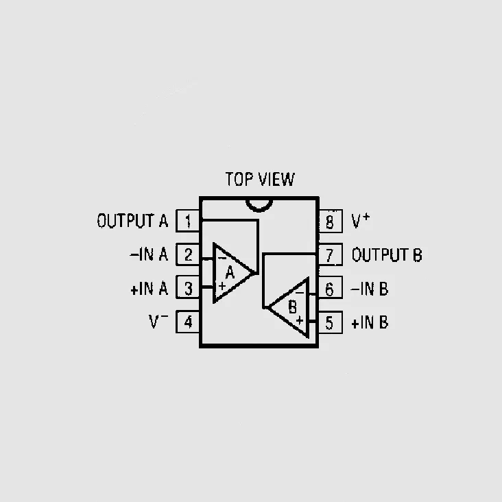 [82991] 2xOp-Amp Precis. 0,4V/us DIP8
