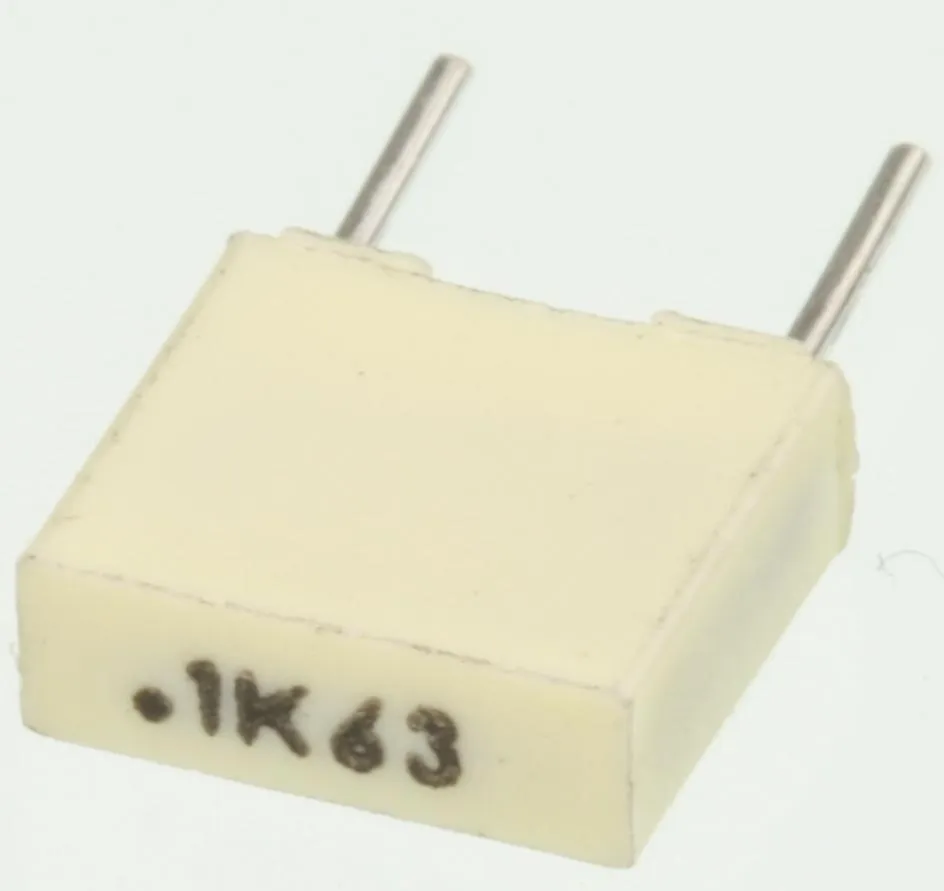[85456] MKT Capacitor 100nF 63V 10% P5 R82