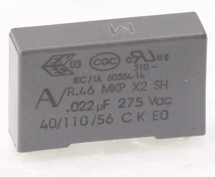 [85568] MKP Capacitor 22nF X2 275V P15