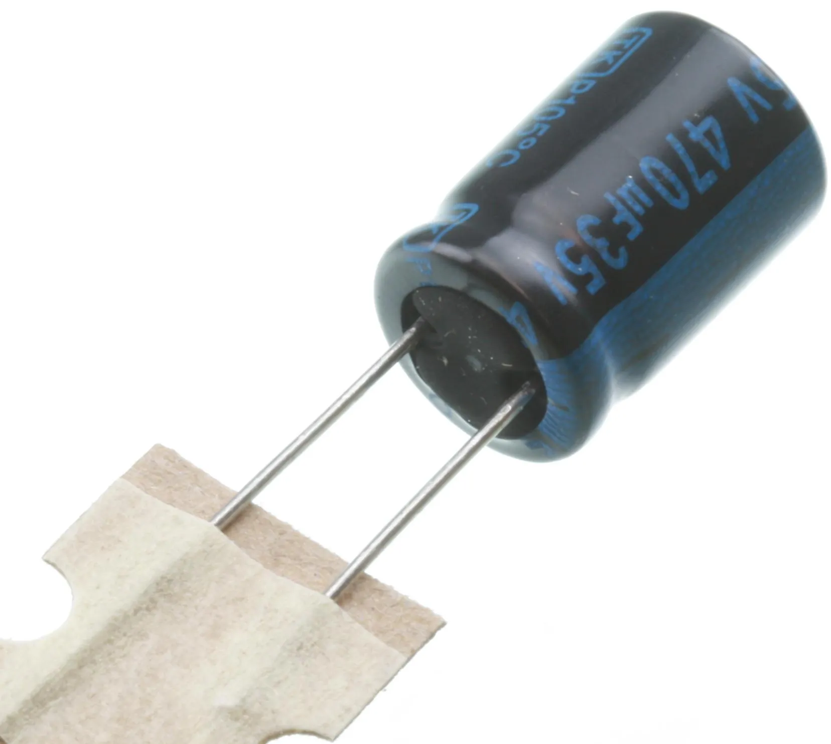 [85775] El-Capacitor 470µF/35V 10x16 P5 Taped