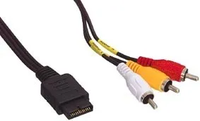 [95530] 3 x Phonokabel til PlayStation, 1,8m