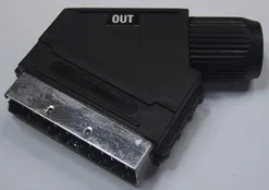 [95612] Scartadapter, scart han -> DIN 6-pol hun, signal UD