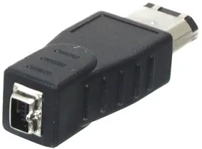 [95821] Fire Wire adapter, 4-pins hun til 6-pins han