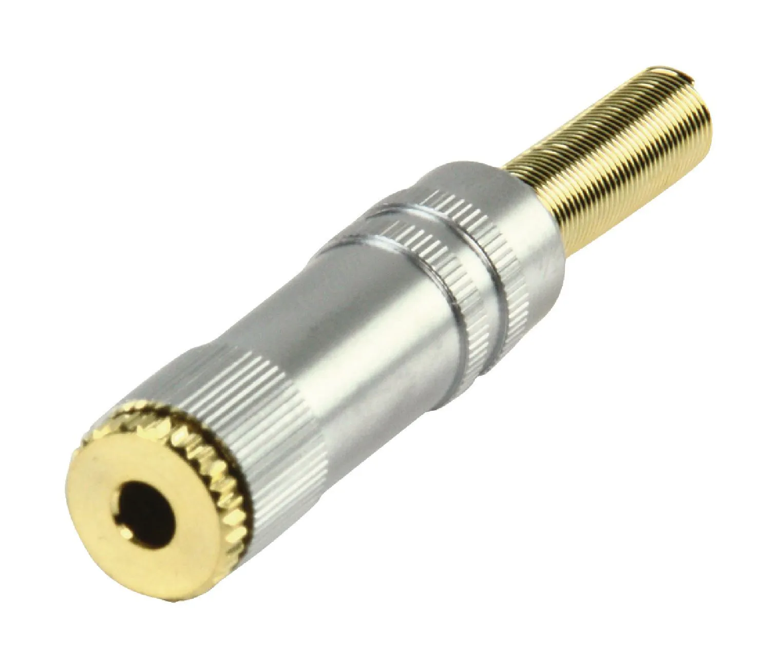 [96298] 3.5 minijack Stereo Hun Guld 24K 1 stk.