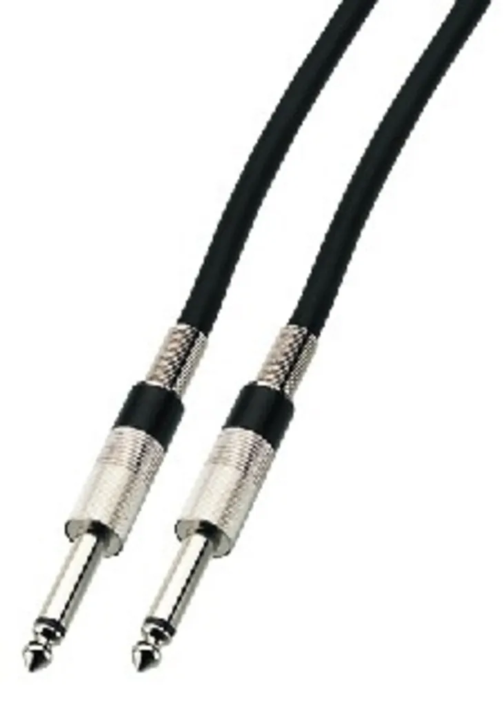 [96416] Højttalerkabel, 2x6,3mm Jack han, 15,0 meter