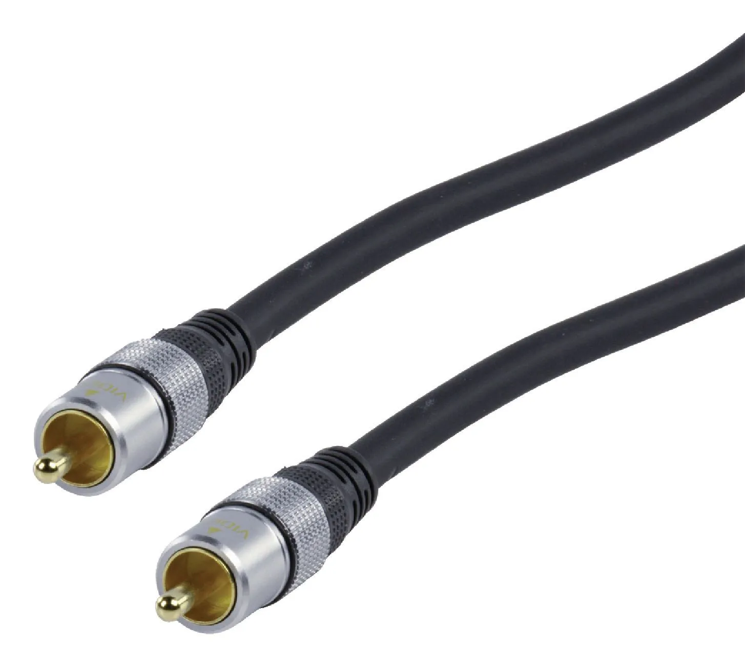 [96478] Digital Phono kabel, sort, 1,5 meter