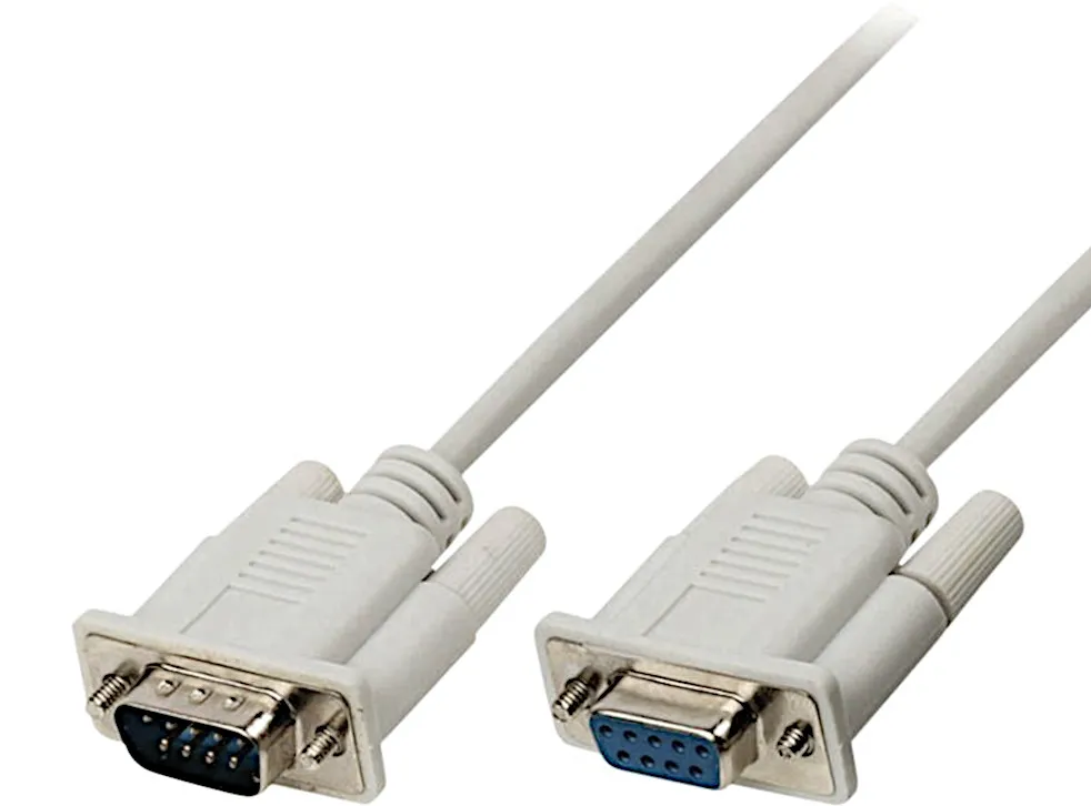 [96939] RS232 kabel, M/F, 3 meter (dsub))