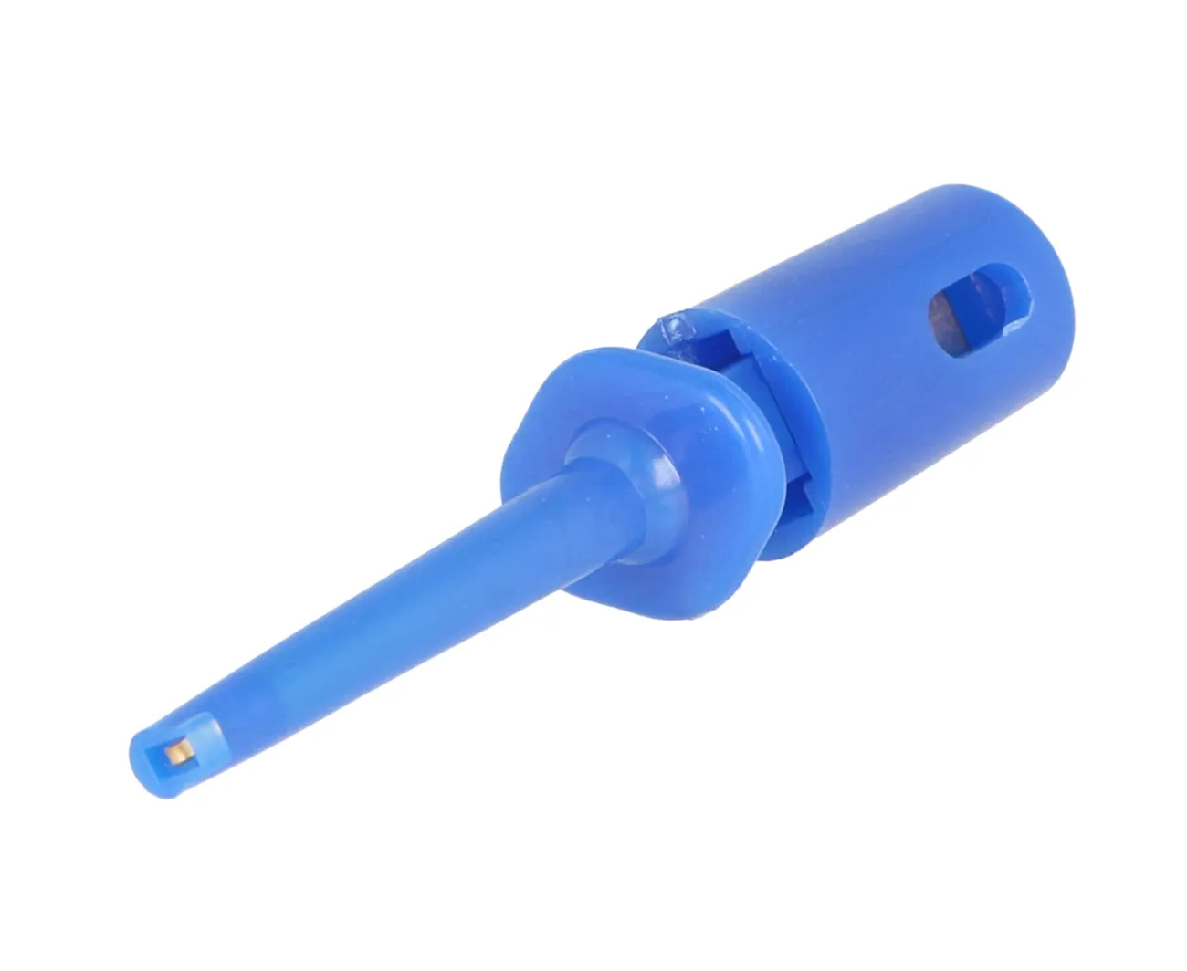 [97206] SubMiniature Testclip 40mm. BLÅ