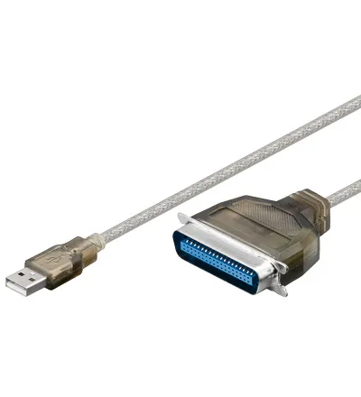[97358] USB -Parallel printer kabel, 1,8 m.