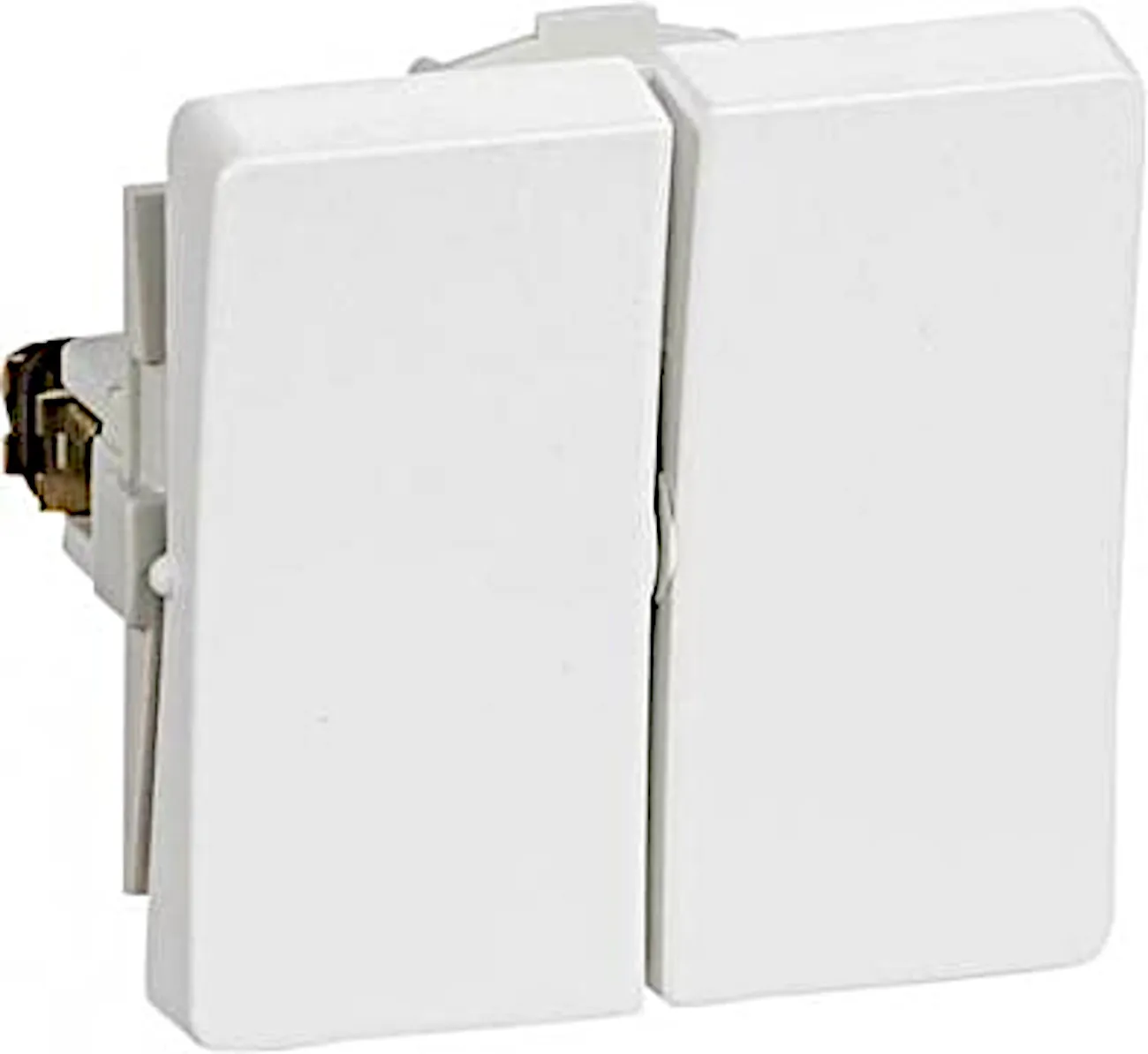 [111026] Afbryder krone, hvid