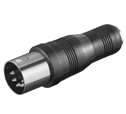 [111088] DIN 5-pol Han - 3,5mm. Stereo Hun Adapter