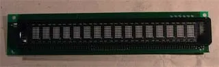 [111092] Vacuum Fluorescent Display Module, 16 tegn JUMBO