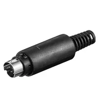 [111243] Mini-DIN Plug 7-Pole