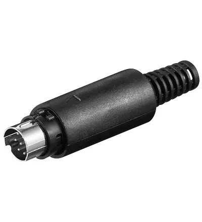 [111244] Mini-DIN Plug 8-Pole