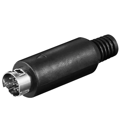 [111245] Mini-DIN Plug 9-Pole