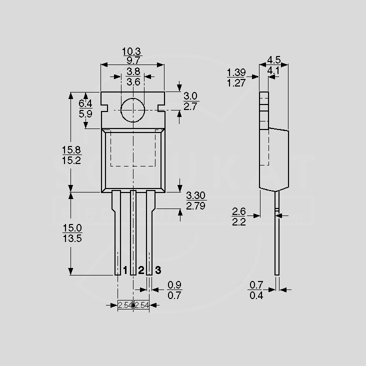 [111444] Thyristor 12A 800V TO220AB