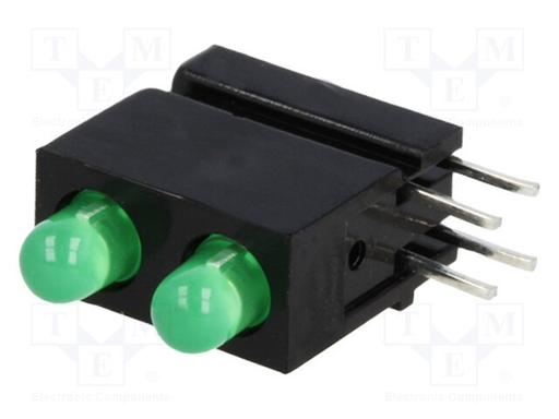 [111626] MENTOR PCB LED-fatning, GRØN+GRØN