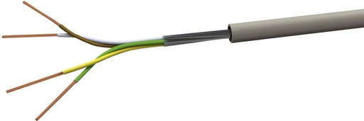 [111968] Control Cable 5x0,25mm² Grå