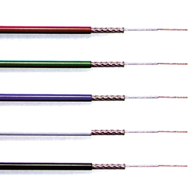 [112021] 2,8mm Mini-coax Video kabel  SORT