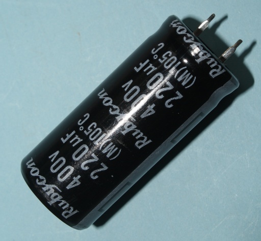 [112022] El-Capacitor 220µF/400V-P10-22x48