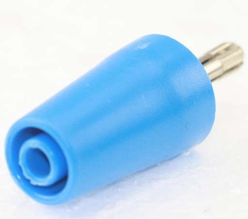 [112429] Sikkerhedsbanan ADAPTER, BLÅ 4mm.