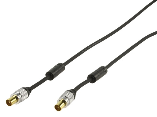 [113015] HQ HIGH END COAXIAL CABLE, 10m Han-Han