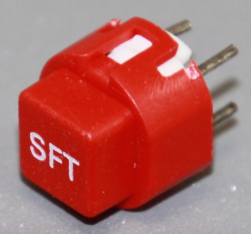 [113131] Tryktast med påskrift "SFT"