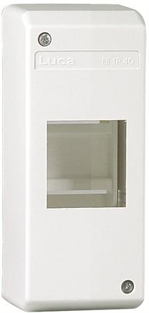 [113186] Gruppetavle, Termoplast, 1 række, 2 moduler